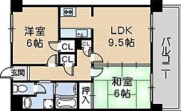 ベルテック武庫川 6階/-