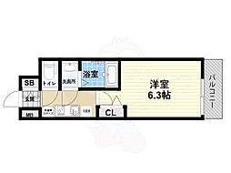 プレサンス尼崎アルモナ 13階/-