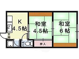 マサゴハイツ1 2階/-