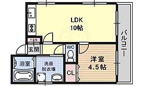 大阪府堺市堺区中之町西１丁（賃貸マンション1LDK・2階・35.00㎡） その2