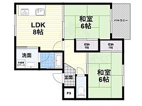 大阪府堺市堺区一条通（賃貸マンション2LDK・2階・45.00㎡） その2