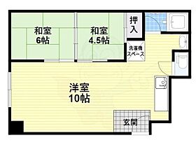 オリエントシティ上野芝 1A ｜ 大阪府堺市堺区緑ヶ丘北町３丁（賃貸マンション2LDK・1階・45.00㎡） その2