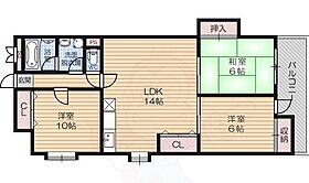 ロータリービルド宿院  ｜ 大阪府堺市堺区宿院町東３丁（賃貸マンション3LDK・4階・78.00㎡） その2