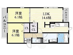 大阪府堺市堺区石津町３丁（賃貸アパート2LDK・3階・62.10㎡） その2