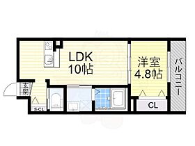 大阪府堺市堺区北庄町１丁（賃貸アパート1LDK・1階・35.69㎡） その2