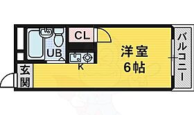 コーポグローリー  ｜ 大阪府堺市堺区新在家町東４丁（賃貸マンション1R・2階・17.00㎡） その2