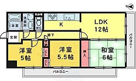 Mアビテ  ｜ 大阪府堺市堺区向陵中町２丁（賃貸マンション3LDK・10階・65.64㎡） その2