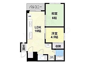 オリエントシティ上野芝 2A ｜ 大阪府堺市堺区緑ヶ丘北町３丁（賃貸マンション2LDK・2階・45.00㎡） その2