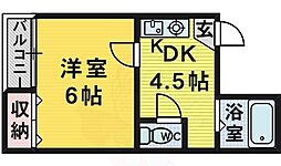 ブルーオーシャン浜寺(メゾンユービ浜寺) 2階