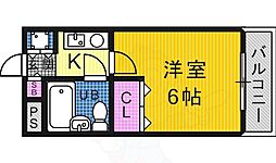 ランピオーネ北三国 3階