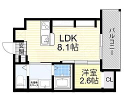 西湊町ジーイー・ディス 1階/-
