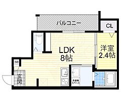 西湊町ジーイー・ディス 3階/-