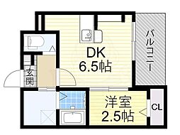 西湊町エヌエム・セント 4階/-