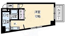 プライムス堺駅前フェニックス通り 1Kの間取図画像