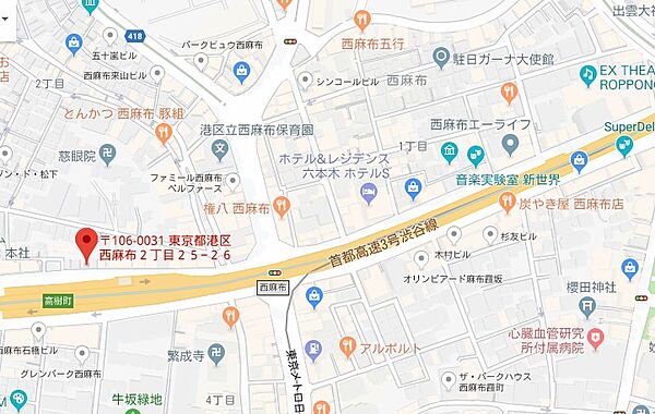 リクレイシア西麻布I番館 401｜東京都港区西麻布２丁目(賃貸マンション1K・4階・20.44㎡)の写真 その21