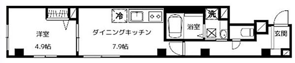 girasole（ジラソーレ） 101｜東京都渋谷区代々木４丁目(賃貸マンション1DK・1階・36.96㎡)の写真 その1