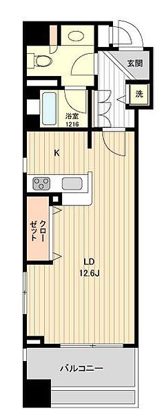 HF銀座レジデンスEAST 909｜東京都中央区築地７丁目(賃貸マンション1R・9階・40.33㎡)の写真 その2