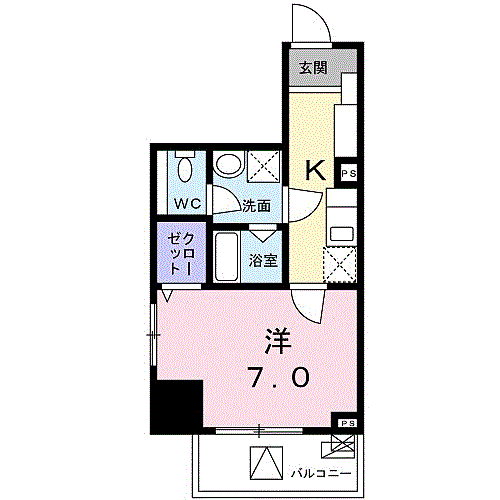 ＳＡＳＯＮ（サソン） 206｜東京都江東区南砂４丁目(賃貸マンション1K・2階・26.16㎡)の写真 その2