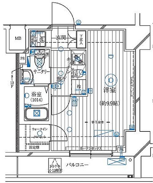 レガリス亀戸（REGALIZ亀戸） 1105｜東京都江東区亀戸７丁目(賃貸マンション1K・11階・25.68㎡)の写真 その2