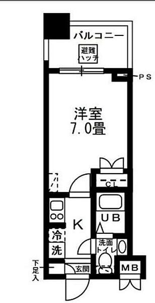 レジディア錦糸町 909｜東京都墨田区錦糸１丁目(賃貸マンション1K・9階・20.30㎡)の写真 その2