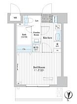 エルベース押上サウス（L・BASE押上South） 506 ｜ 東京都墨田区横川２丁目13-4（賃貸マンション1K・5階・25.00㎡） その2