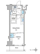 ルフォンプログレ門前仲町マークス 202 ｜ 東京都江東区深川２丁目10-4（賃貸マンション1DK・2階・25.23㎡） その2