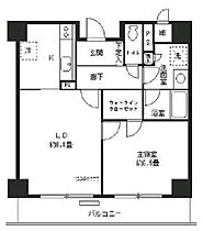 エステージ築地 603 ｜ 東京都中央区築地７丁目8-10（賃貸マンション1LDK・6階・45.04㎡） その2