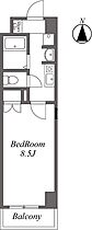 ユーレジデンス東陽町 503 ｜ 東京都江東区南砂１丁目3-12（賃貸マンション1K・5階・24.92㎡） その2