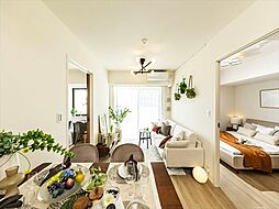 晴海フラッグ ポートビレッジ B棟（HARUMI FLAG） 1011 10階2LDKのリビング/ダイニング