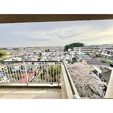 大きな空に囲まれた気持ちのいい家。バルコニーを覗くだけで圧倒的な開放感に包まれます。