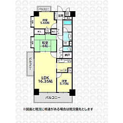 ガーデンパーク飯能 3LDKの間取図画像