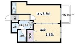 丸太町駅 7.5万円