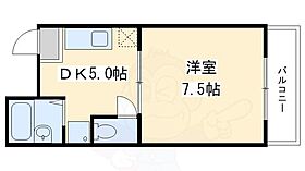 京都府京都市中京区聚楽廻松下町（賃貸マンション1DK・2階・24.70㎡） その2