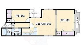 ＦＯＲＵＭ夷川 501 ｜ 京都府京都市中京区夷川通富小路西入俵屋町（賃貸マンション2LDK・5階・70.00㎡） その2