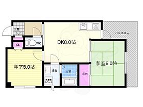 京都府京都市中京区壬生淵田町（賃貸マンション2LDK・3階・42.59㎡） その2