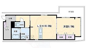 京都府京都市中京区衣棚通竹屋町下る花立町（賃貸マンション1LDK・1階・46.61㎡） その2