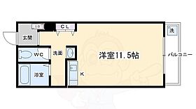 京都府京都市左京区岡崎北御所町（賃貸マンション1R・1階・26.82㎡） その2