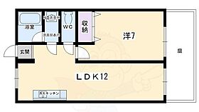 京都府京都市北区平野鳥居前町（賃貸マンション1LDK・1階・33.90㎡） その2