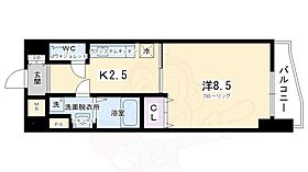 京都府京都市右京区西京極南大入町（賃貸マンション1K・2階・27.94㎡） その2