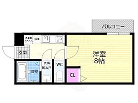 京都府京都市上京区真倉町（賃貸マンション1K・3階・22.36㎡） その2