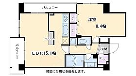 京都府京都市左京区田中南西浦町（賃貸マンション1LDK・5階・53.30㎡） その2