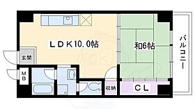 コーポ円座 807 ｜ 京都府京都市中京区西ノ京南円町（賃貸マンション1LDK・8階・40.85㎡） その2