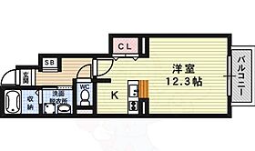 エバーグリーン B  ｜ 京都府京都市左京区上高野奥小森町（賃貸アパート1R・1階・32.90㎡） その2