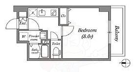 アドバンス京都アクィラ 302 ｜ 京都府京都市上京区下立売通大宮西入浮田町（賃貸マンション1K・3階・25.81㎡） その2