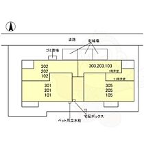 ラグーン京都六条 101 ｜ 京都府京都市下京区六条通室町東入東魚屋町（賃貸アパート2LDK・1階・61.51㎡） その3