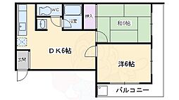 北野ハイツ 2階