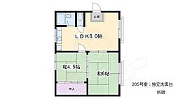 京都市営烏丸線 今出川駅 徒歩7分 2階/-