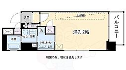 ベラジオ四条烏丸 1Kの間取図画像