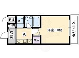 パラドール西院ＰＡＲＴ−II 6階