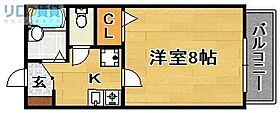 大阪府大阪市東淀川区豊里6丁目（賃貸アパート1K・2階・24.50㎡） その2